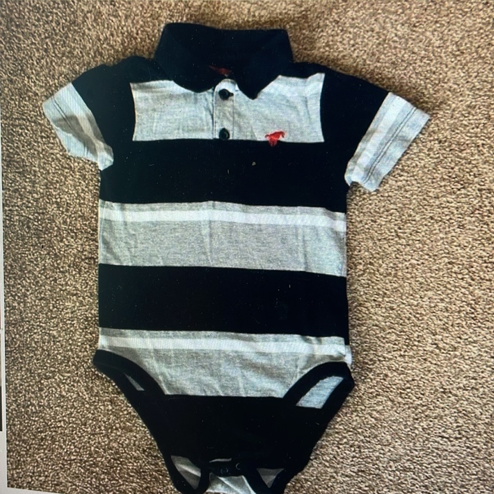 Wrangler striped onesie 24 M